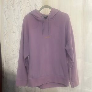 Adidas Ivy Park lavender oversized hoodie